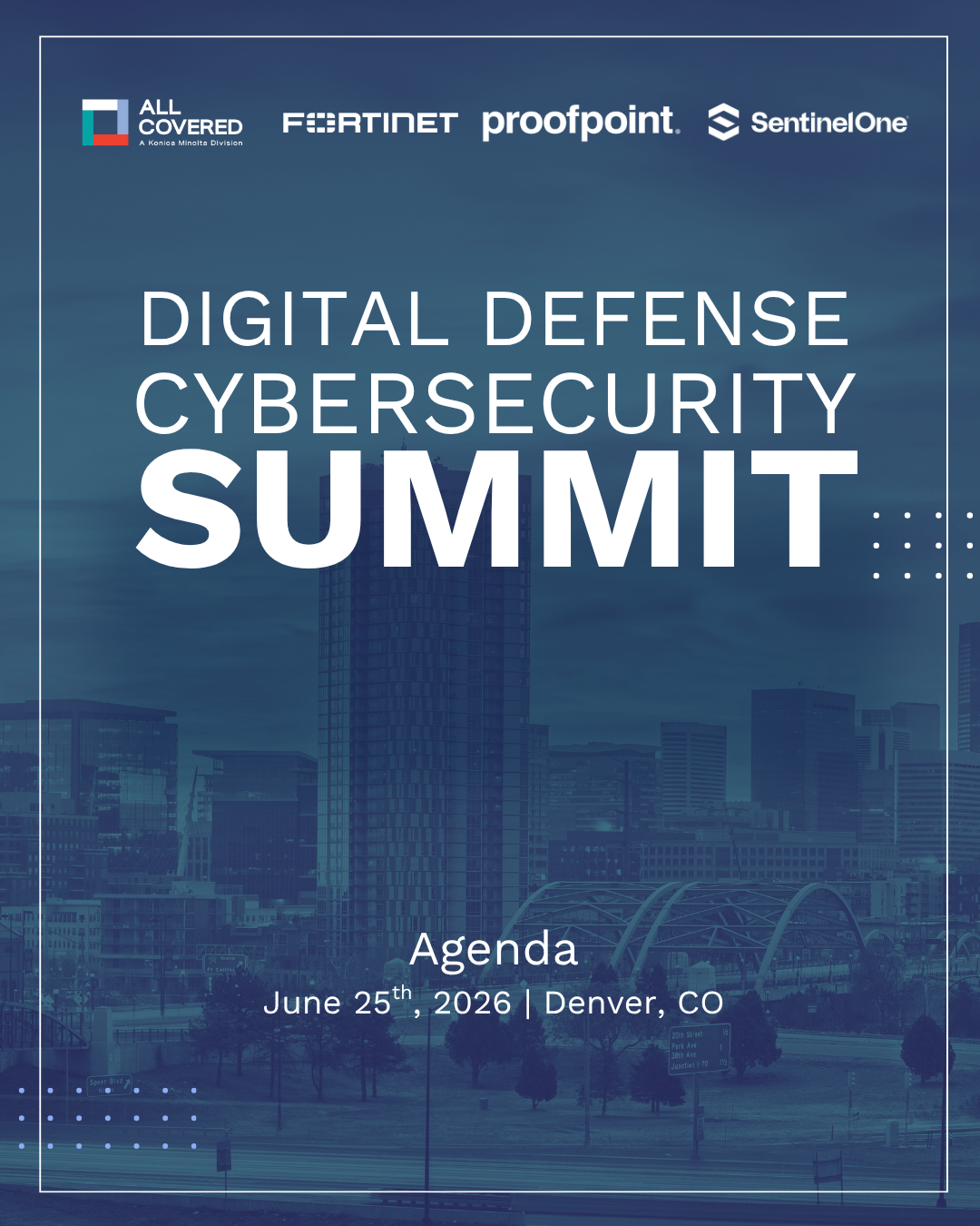 Digital Defense Summit Agenda Cover Denver